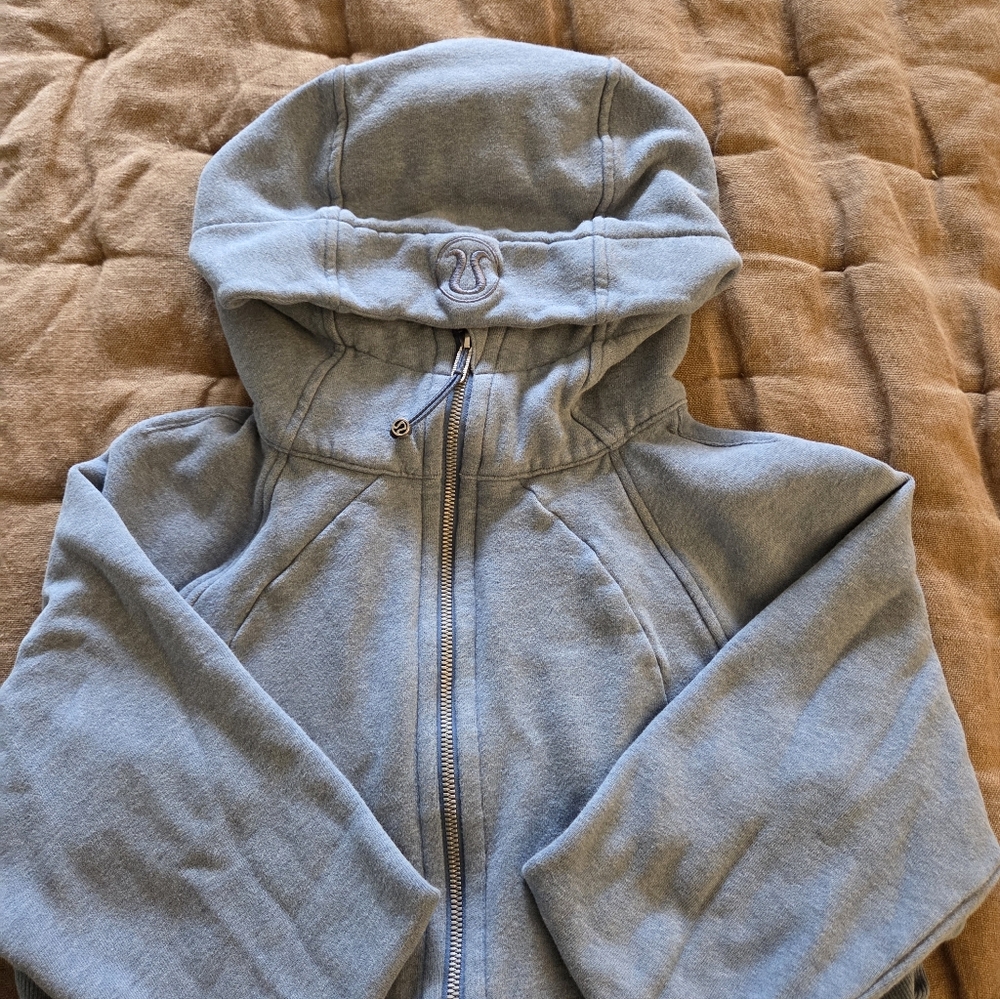 Lululemon Blue Scuba Full Zip